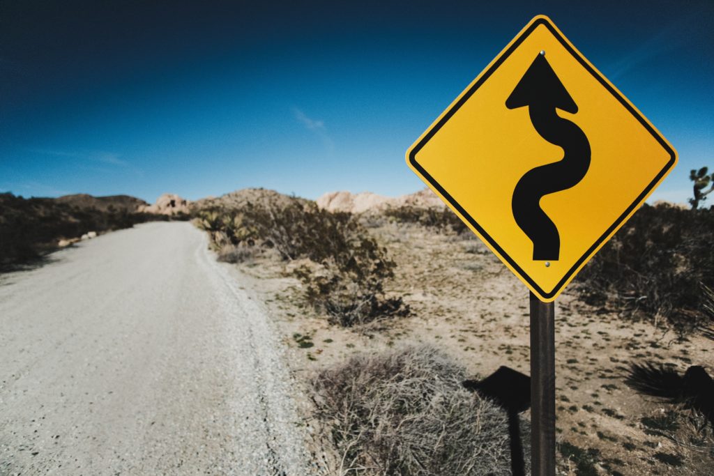 PR for tech startups - an ultimate guide: a picture of a road sign as an illustration